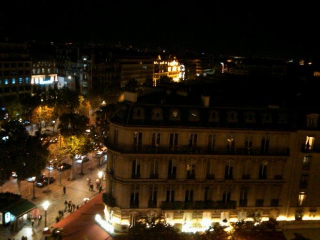 View from Louis Vuitton