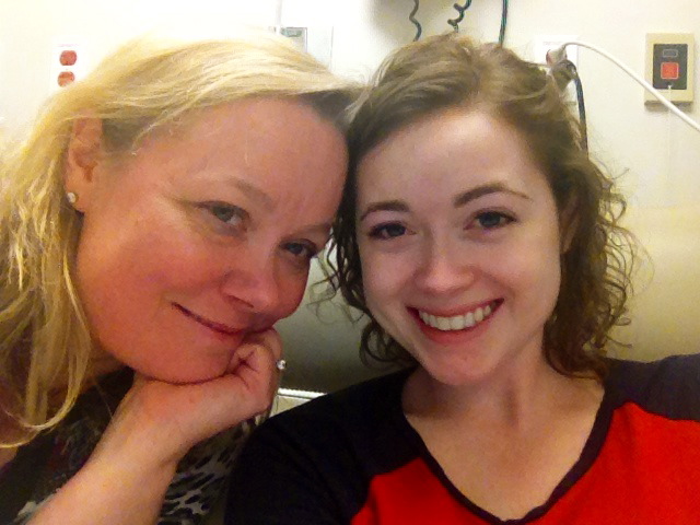 My partner in chemo crime.